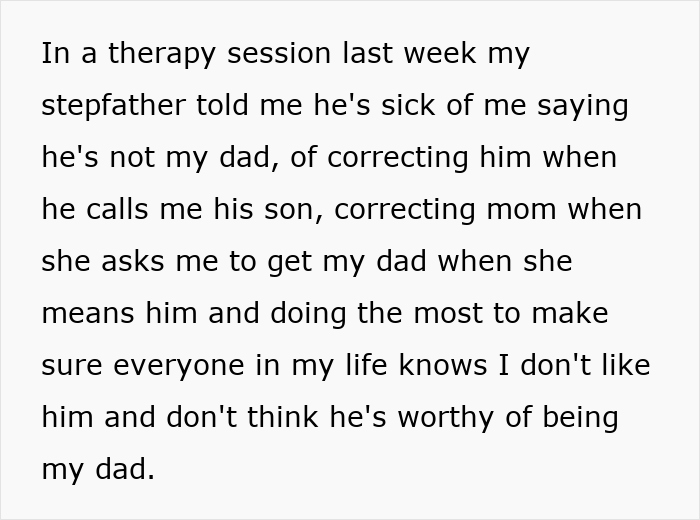Guy Goes Nuclear After Stepson Rejects Him As Dad Yet Again, Even After 9 Different Therapists