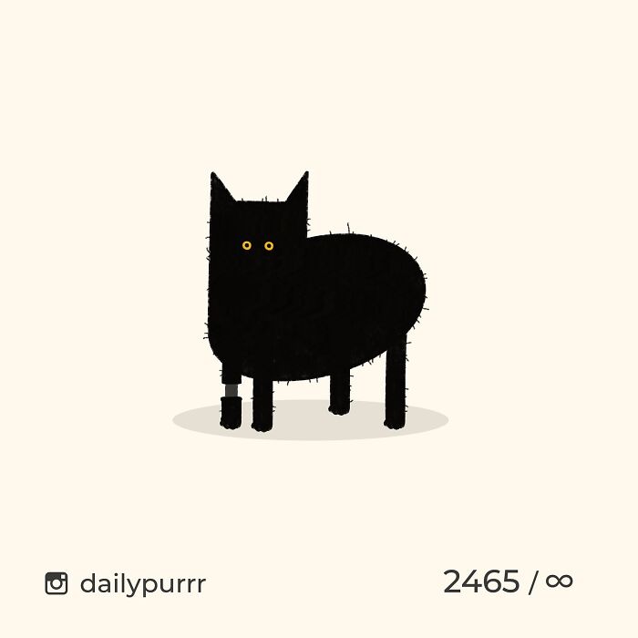 50 Times ‘Stupid Cat Drawings’ Made Everyone Laugh With How Accurate They Were