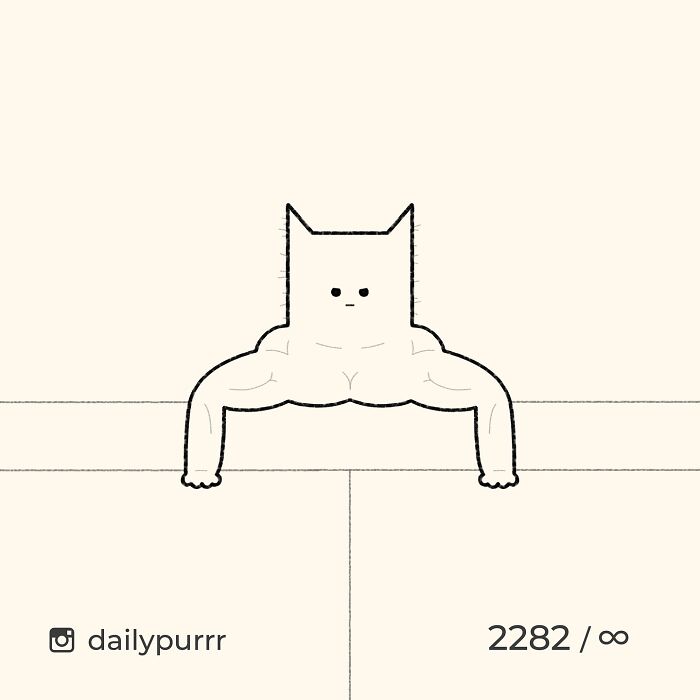 50 Times ‘Stupid Cat Drawings’ Made Everyone Laugh With How Accurate They Were