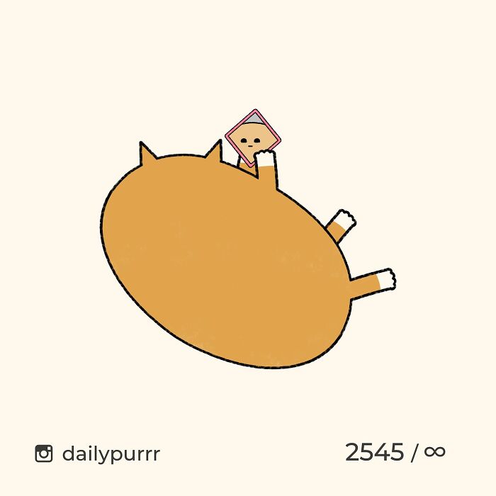 50 Times ‘Stupid Cat Drawings’ Made Everyone Laugh With How Accurate They Were