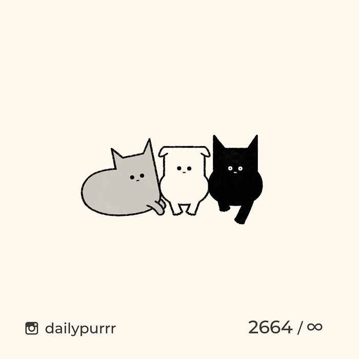50 Times ‘Stupid Cat Drawings’ Made Everyone Laugh With How Accurate They Were