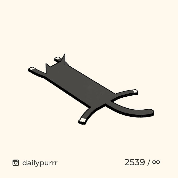 50 Times ‘Stupid Cat Drawings’ Made Everyone Laugh With How Accurate They Were
