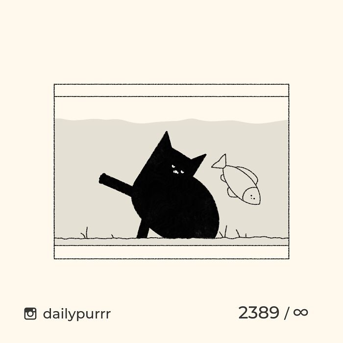 50 Times ‘Stupid Cat Drawings’ Made Everyone Laugh With How Accurate They Were