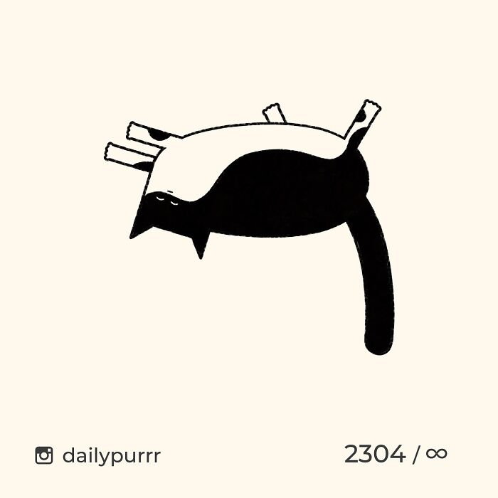 50 Times ‘Stupid Cat Drawings’ Made Everyone Laugh With How Accurate They Were