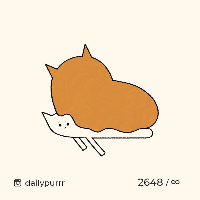 50 Times ‘Stupid Cat Drawings’ Made Everyone Laugh With How Accurate They Were
