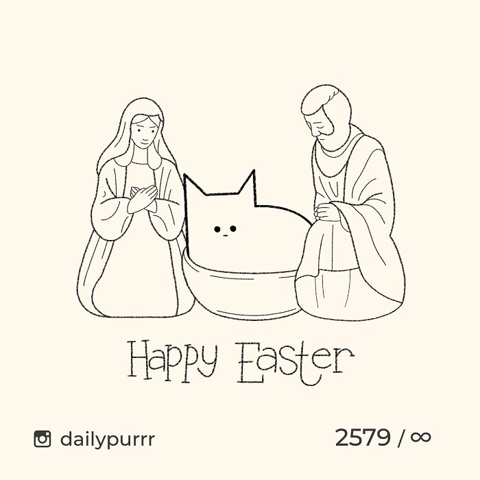 50 Times ‘Stupid Cat Drawings’ Made Everyone Laugh With How Accurate They Were