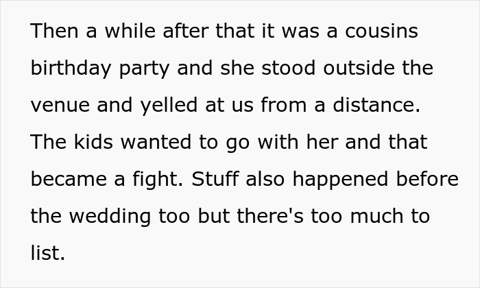 Man Saw BIL’s Ex Ruin Too Many Family Events, Make Sure She Doesn’t Do That On His Wedding