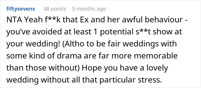 Man Saw BIL’s Ex Ruin Too Many Family Events, Make Sure She Doesn’t Do That On His Wedding