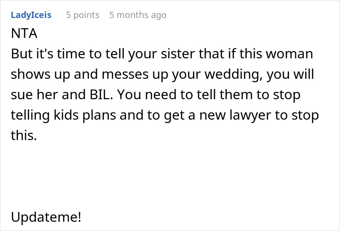 Man Saw BIL’s Ex Ruin Too Many Family Events, Make Sure She Doesn’t Do That On His Wedding
