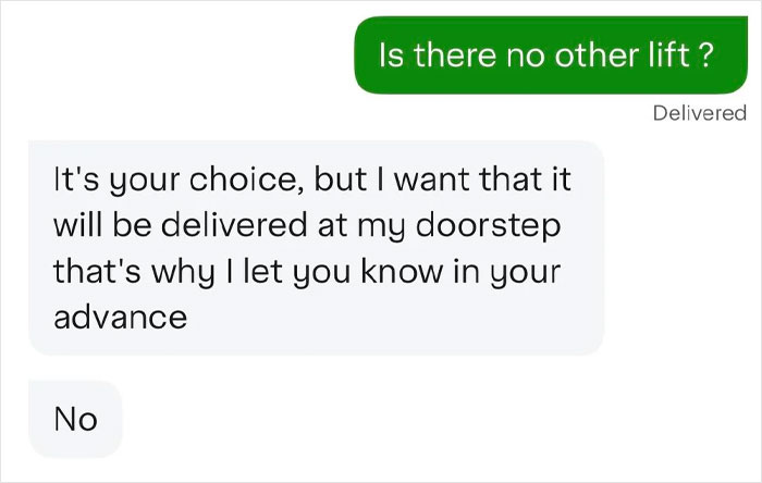 Instacart Shopper Refuses To Carry 168 Bottles And 14 Jugs Of Water Up 17 Floors: “You Have To Use The Stairs”