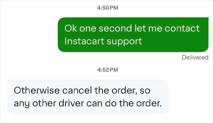 Instacart Shopper Refuses To Carry 168 Bottles And 14 Jugs Of Water Up 17 Floors: “You Have To Use The Stairs”