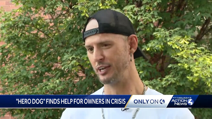 Dog Barks At A Stranger To Follow Him, Ends Up Leading Him To Two People In Dire Need Of Help
