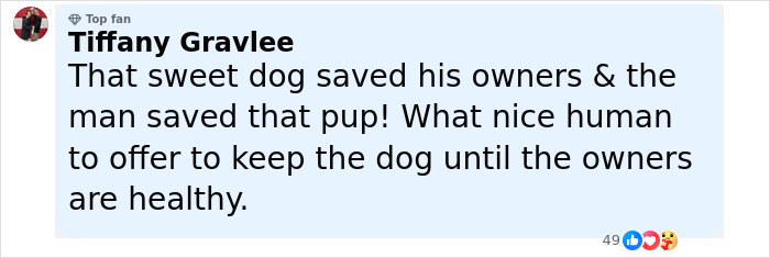 Dog Barks At A Stranger To Follow Him, Ends Up Leading Him To Two People In Dire Need Of Help