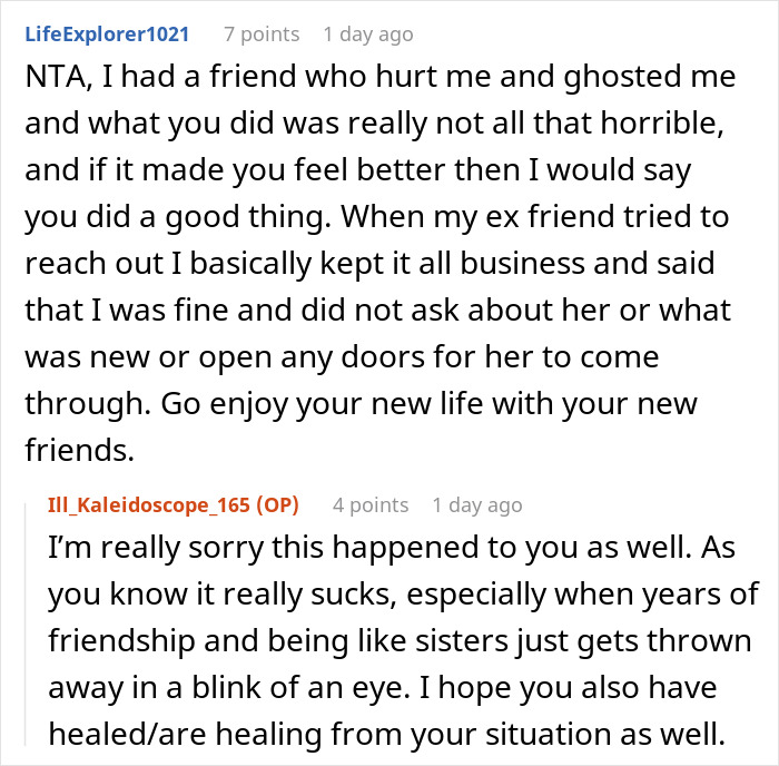 “AITA For Giving My Ex-Best Friend A Taste Of Her Own Medicine After She Betrayed Me?”