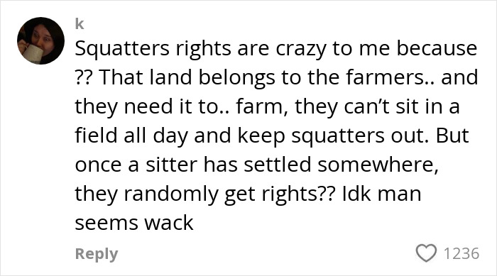 Photographer Reveals The Full Story After Farmer Goes Viral For Spraying Squatters With Manure