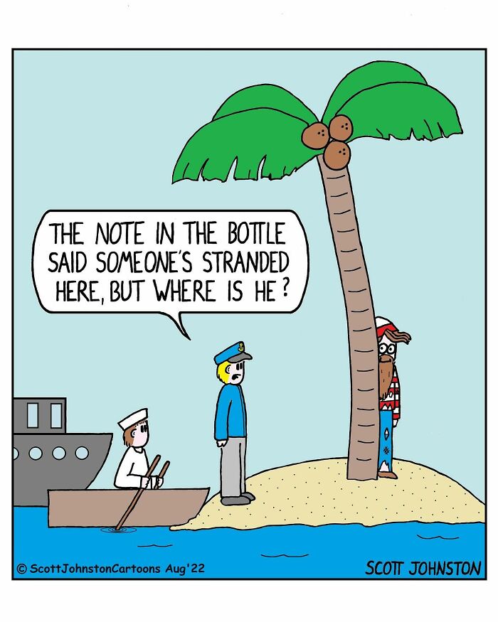 Scott Johnston’s Latest 48 Humorous Comics That Might Make Your Day