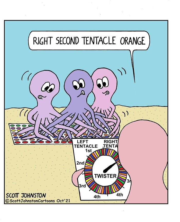 Scott Johnston’s Latest 48 Humorous Comics That Might Make Your Day
