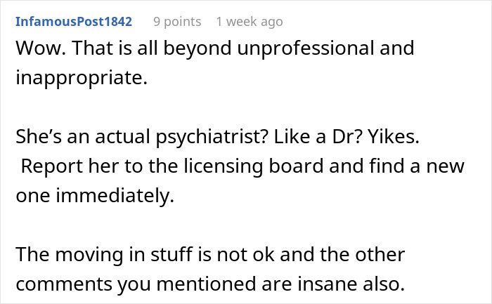 “She Needs A Psychiatrist”: Woman Baffled At Psychiatrist’s Unhinged Request