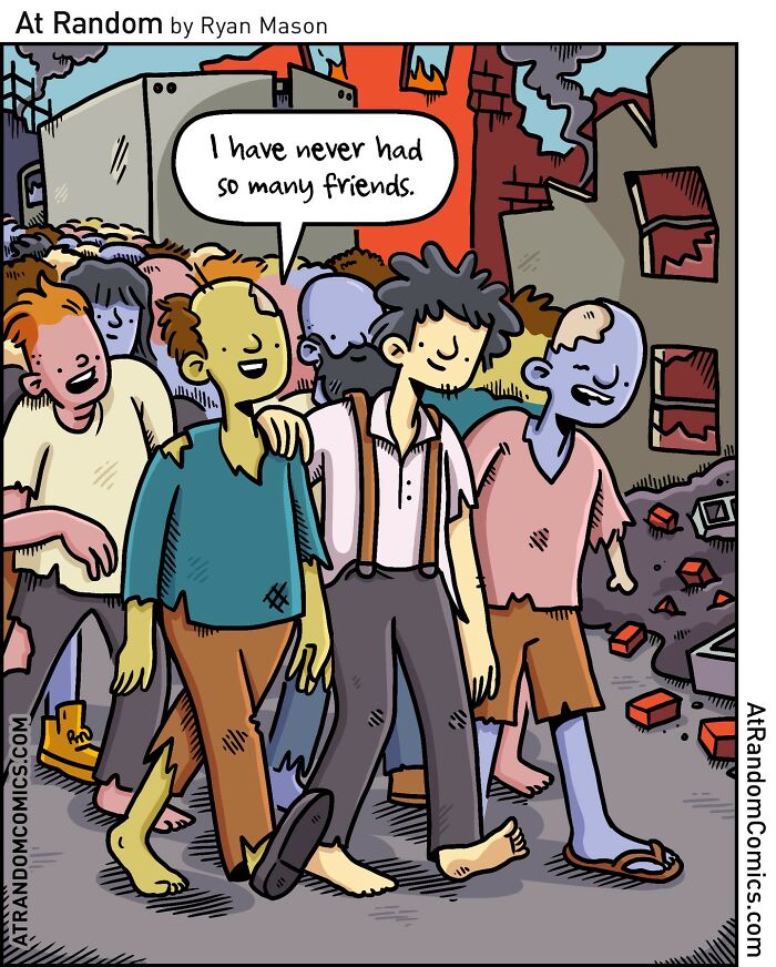 20 Darkly Hilarious Comics That Are A Perfect Blend Of Humor And Weirdness By Ryan Mason (New Pics)