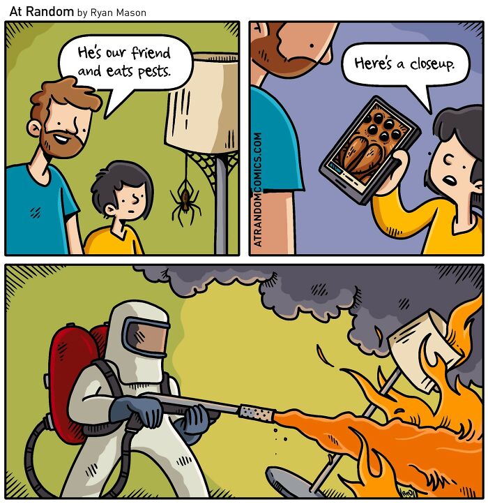 20 Darkly Hilarious Comics That Are A Perfect Blend Of Humor And Weirdness By Ryan Mason (New Pics)