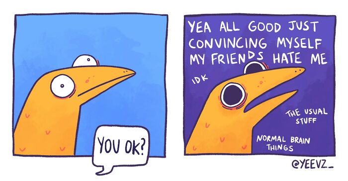 Overthinking, Awkward Moments And Laughs: 26 Comics You’ll Probably Relate To
