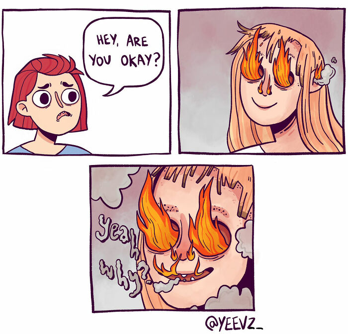 Overthinking, Awkward Moments And Laughs: 26 Comics You’ll Probably Relate To