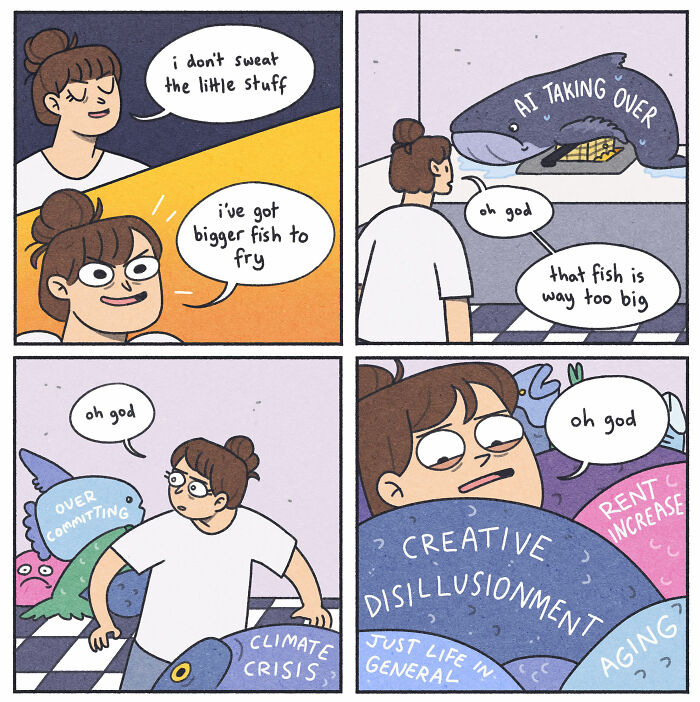 Overthinking, Awkward Moments And Laughs: 26 Comics You’ll Probably Relate To