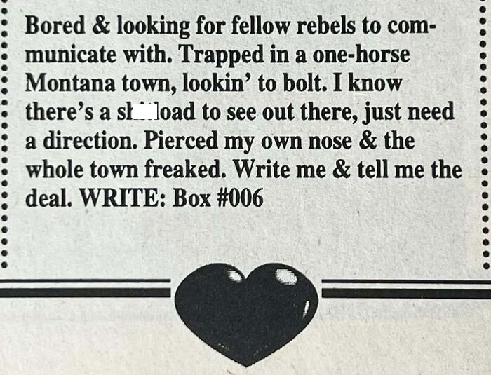“Ex-Nun Starved For Romance”: 85 Ads From The “Personals” Column That Show People Haven’t Changed