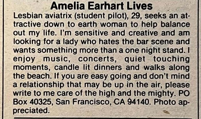 “Ex-Nun Starved For Romance”: 85 Ads From The “Personals” Column That Show People Haven’t Changed