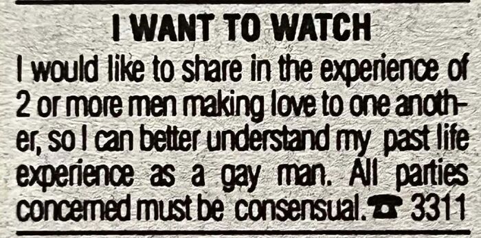 “Ex-Nun Starved For Romance”: 85 Ads From The “Personals” Column That Show People Haven’t Changed
