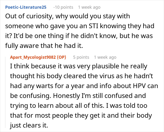 Woman Can’t Help But Resent Healthy BF While She Has Cancer Because Of HPV He Had In The Past