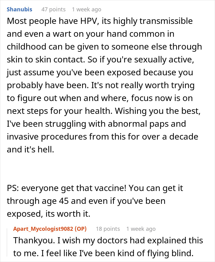 Woman Can’t Help But Resent Healthy BF While She Has Cancer Because Of HPV He Had In The Past