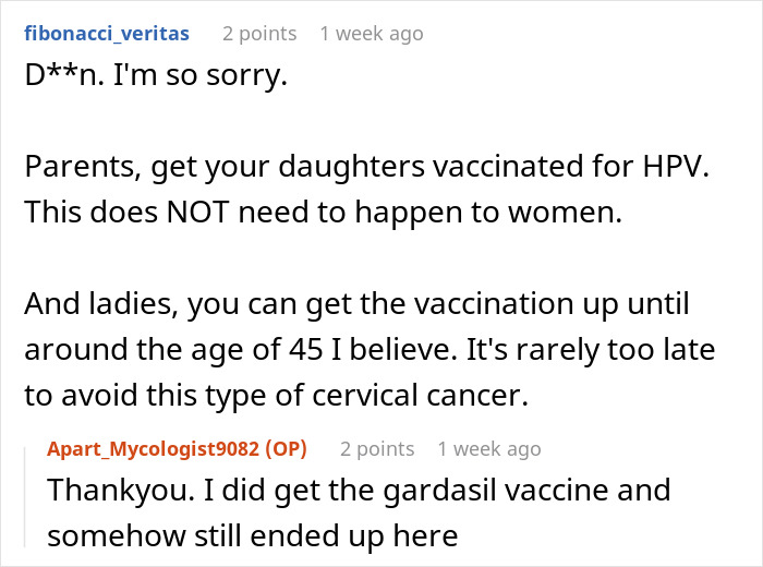 Woman Can’t Help But Resent Healthy BF While She Has Cancer Because Of HPV He Had In The Past