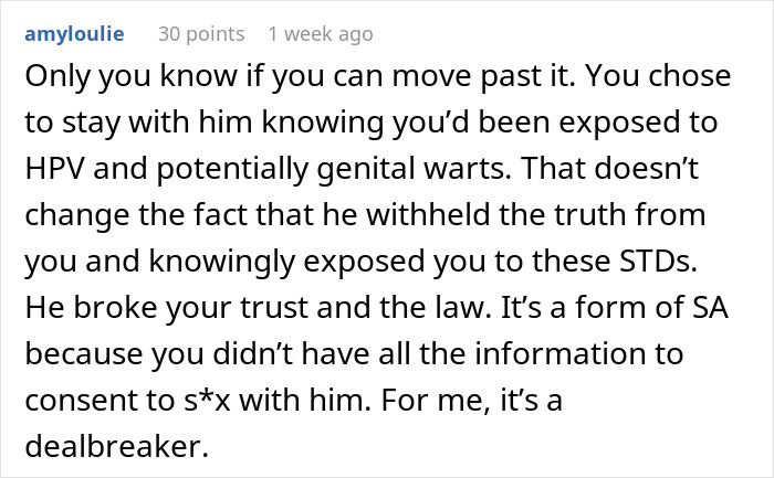 Woman Can’t Help But Resent Healthy BF While She Has Cancer Because Of HPV He Had In The Past