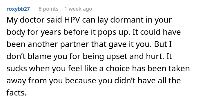 Woman Can’t Help But Resent Healthy BF While She Has Cancer Because Of HPV He Had In The Past