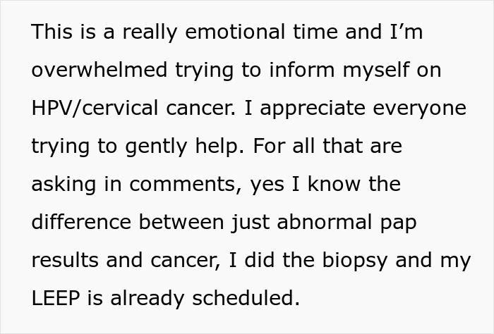 Woman Can’t Help But Resent Healthy BF While She Has Cancer Because Of HPV He Had In The Past
