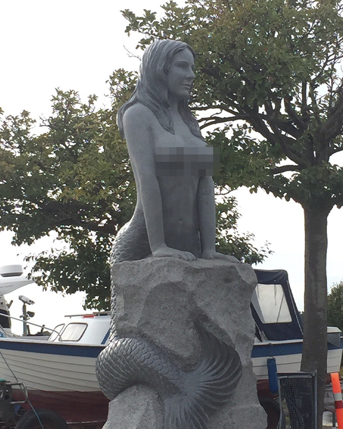 Iconic Mermaid Statue To Be Taken Down After Critics Say It&#8217;s Inappropriate