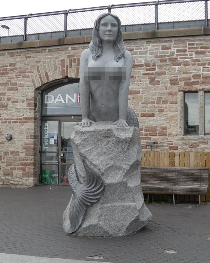 Iconic Mermaid Statue To Be Taken Down After Critics Say It&#8217;s Inappropriate
