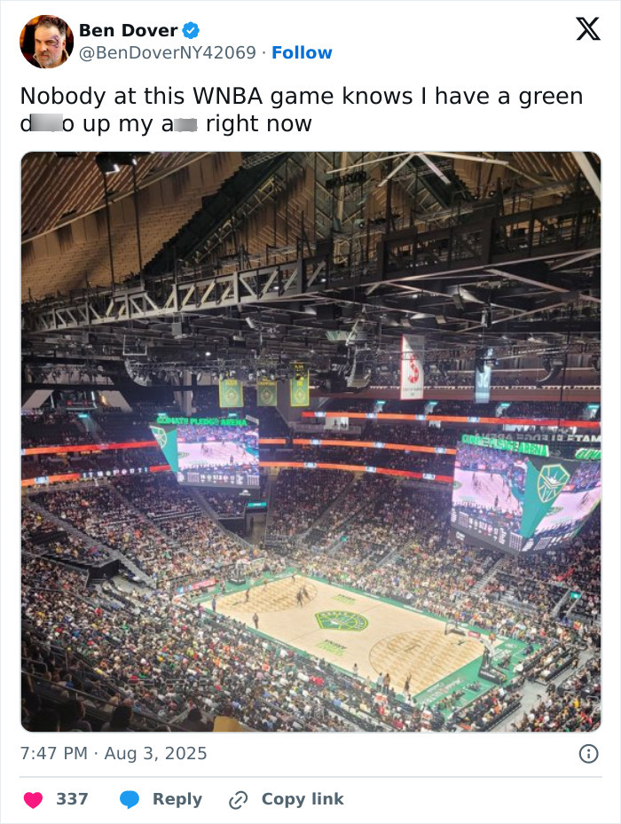 Viral Footage Of Flying Adult Toy Hitting WNBA Star During Game Sparks Hilarious Reactions
