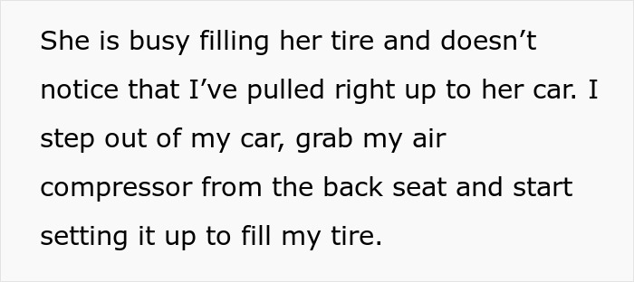 Lady In Brand New Lexus Skips Air Pump Line, Ends Up Trapped Between Curbs And Petty Justice