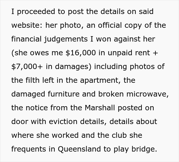 Woman Quits Paying Rent And Wrecks Apartment, Landlord Sets Up Website To Defame Her As Revenge