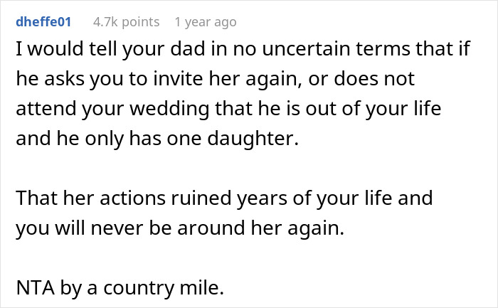 Woman Disowned After Stepsister Lied About Her, Years Later Dad Demands She Forgive And Move On