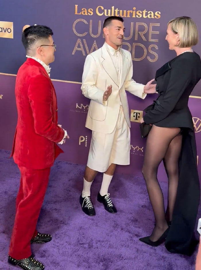 65-Year-Old Allison Janey Goes Pantless On The Red Carpet, Jamie Lee Curtis&#8217; Reaction Goes Viral