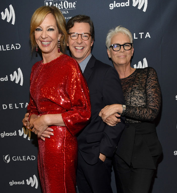 65-Year-Old Allison Janey Goes Pantless On The Red Carpet, Jamie Lee Curtis&#8217; Reaction Goes Viral