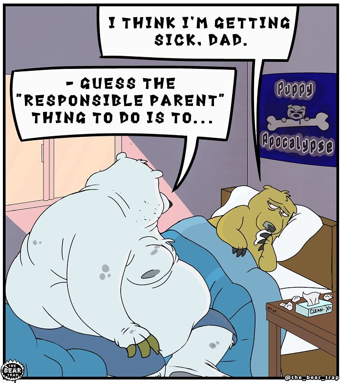 This Artist’s Hilarious Animal Comics Tackle Real-Life Struggles (32 New Pics)