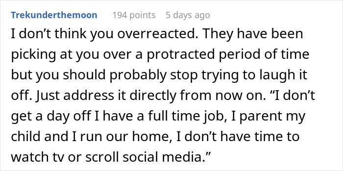 “AITA For Telling My In-Laws To Get A Job?”