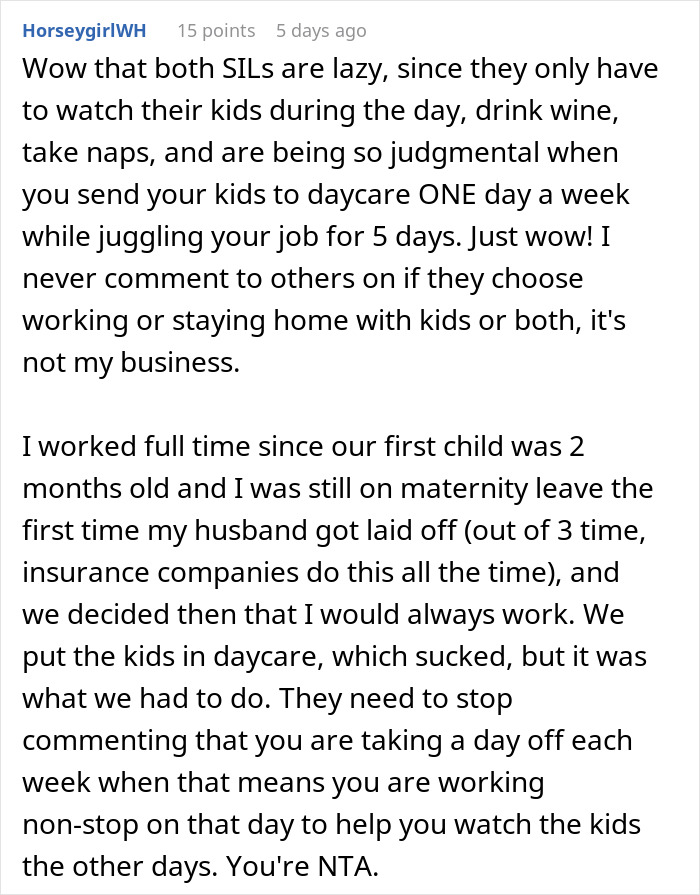 “AITA For Telling My In-Laws To Get A Job?”