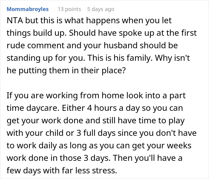 “AITA For Telling My In-Laws To Get A Job?”