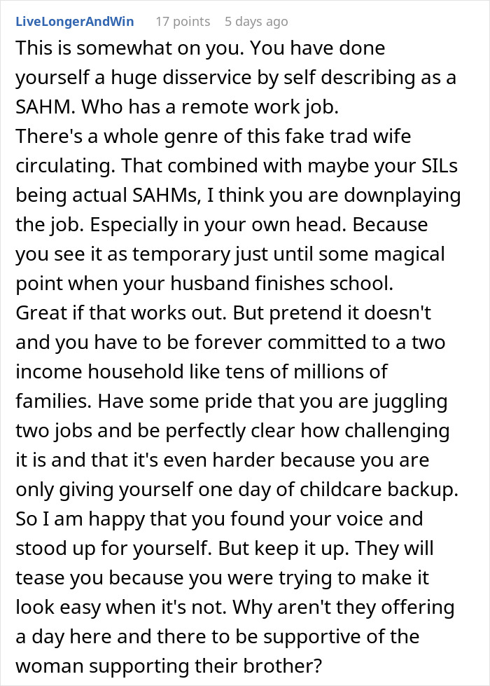 “AITA For Telling My In-Laws To Get A Job?”