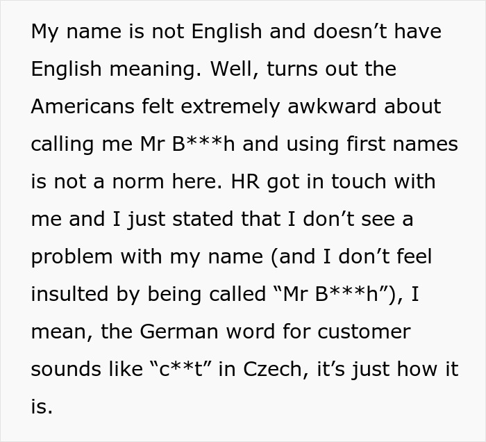European Man Baffled After American Coworkers Refuse To Call Him By His ‘Offensive’ Last Name